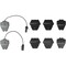 Zimmermann Brake Pad Set, 232801801 232801801 - alternate 1